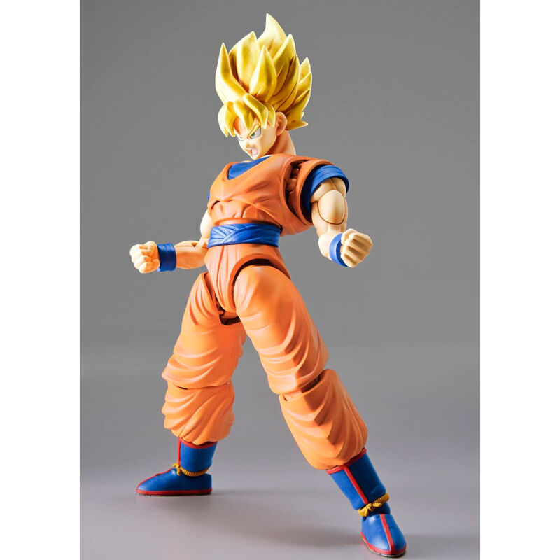 Imagen de Figura Super Saiyan Goku New Version Model Kit Rise Standard Dragon Ball Z 16Cm parte de nuestra colección en Espadas y más, sitio oficial.