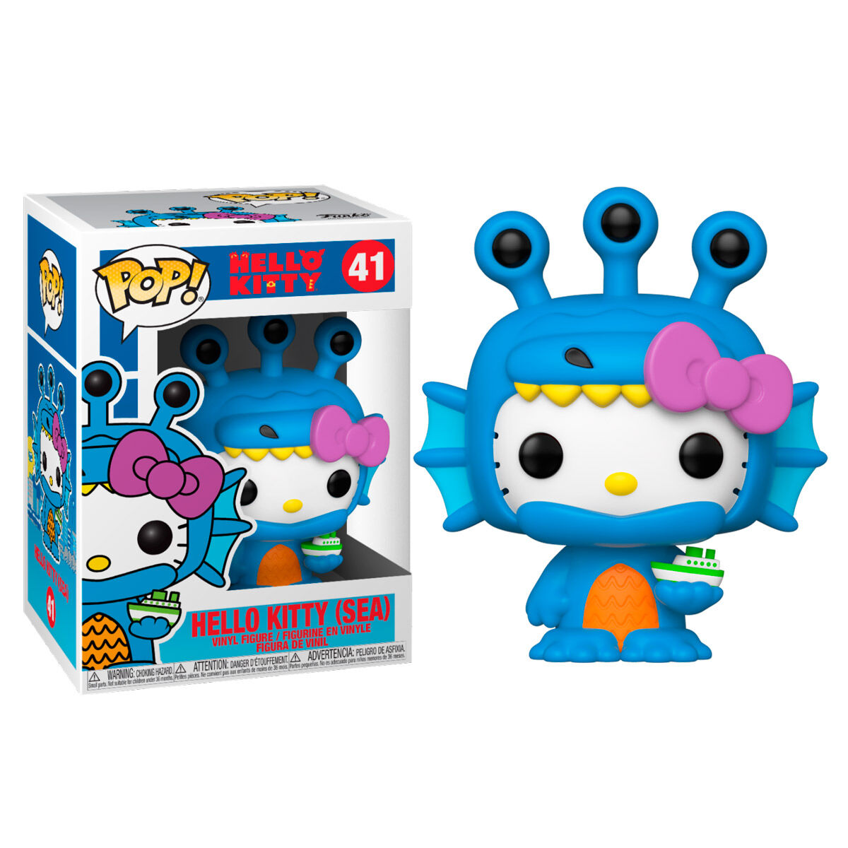 Imagen 1 de Figura Pop Sanrio Hello Kitty Kaiju Sea Kaiju