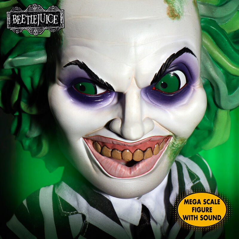 Imagen 2 de Figura Parlante Beetlejuice 38Cm