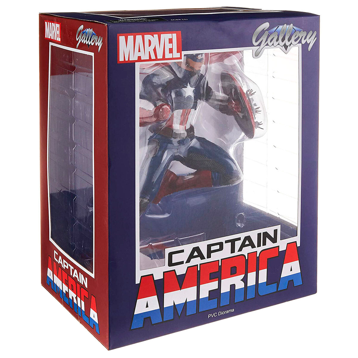 Imagen 3 de Estatua Diorama Capitan America Marvel Now! 23Cm