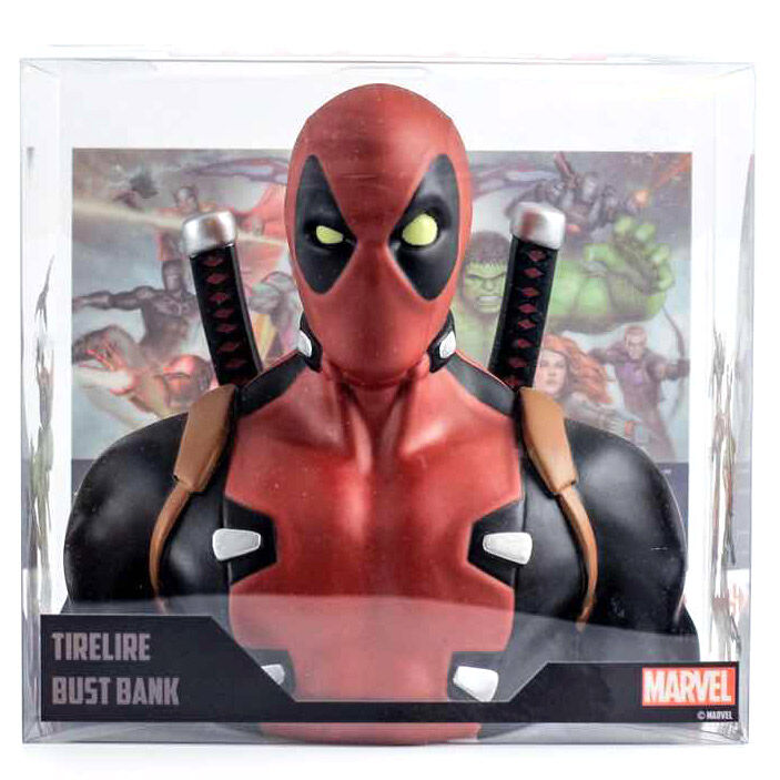 Imagen 1 de Busto Hucha Deadpool Marvel 20Cm