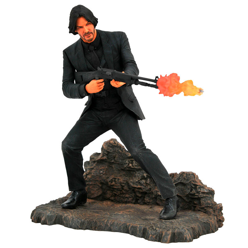 Imagen 1 de Estatua Diorama John Wick 23Cm