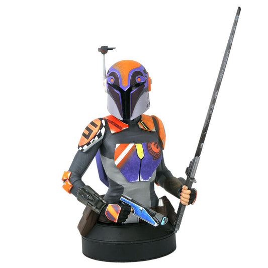 Imagen de Busto Sabine Wren Star Wars Rebels 15Cm parte de nuestra colección en Espadas y más, sitio oficial.