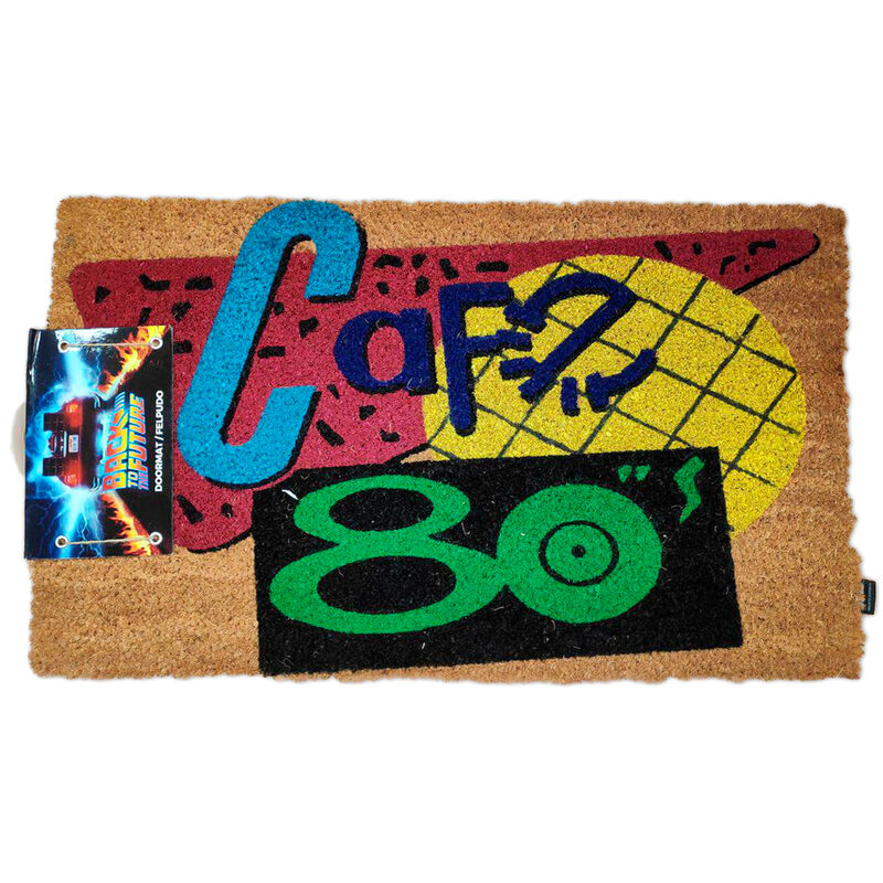 Imagen 1 - Felpudo Cafe 80 Regreso Al Futuro