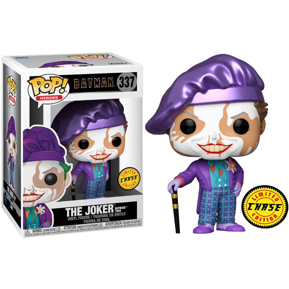 Imagen 1 de Figura Pop Dc Comics Batman 1989 Joker With Hat Chase