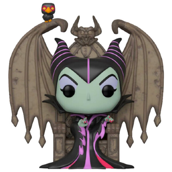 Imagen 2 de Figura Pop Disney Villains Maleficent With Throne