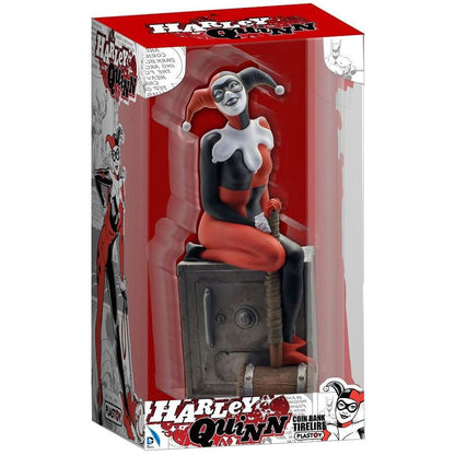 Imagen 3 de Figura Hucha Harley Quinn Dc Caja Fuerte