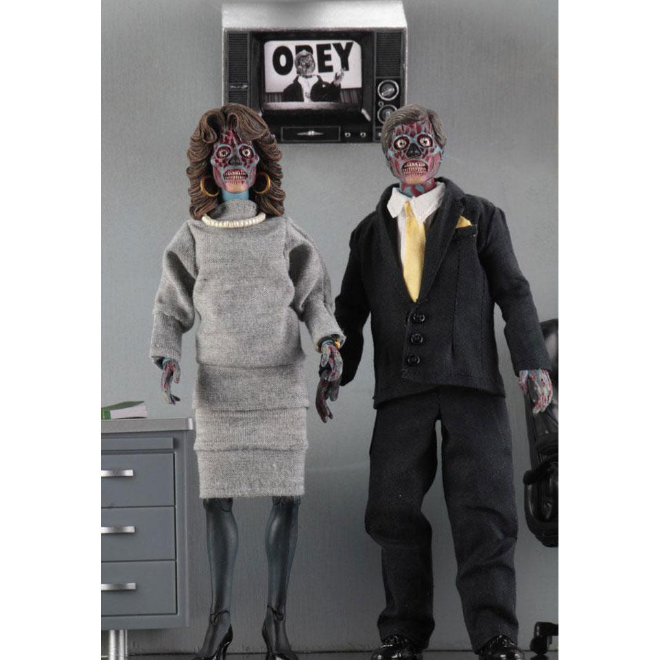 Imagen de Blister 2 Figuras Estan Vivos They Live parte de nuestra colección en Espadas y más, sitio oficial.
