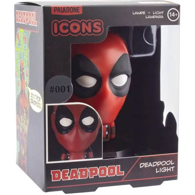 Imagen 4 de Lampara Icon Deadpool Marvel