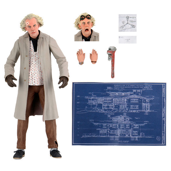 Imagen 1 de Figura Ultimate Doc Brown Regreso Al Futuro 18Cm