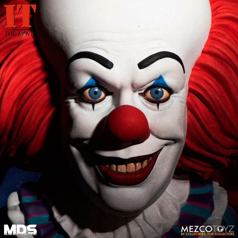 Imagen 5 de Figura Mds Deluxe Pennywise Stephen King It 1990 15Cm