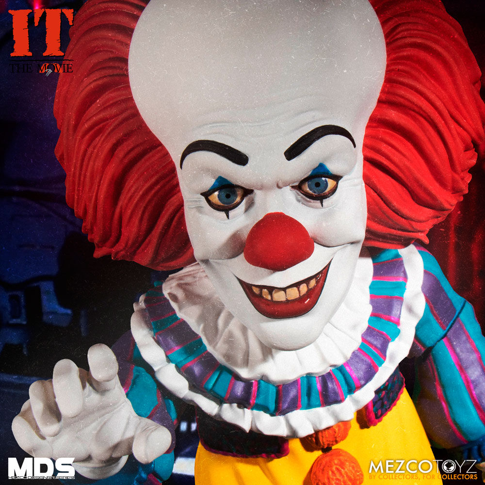 Imagen 9 de Figura Mds Deluxe Pennywise Stephen King It 1990 15Cm