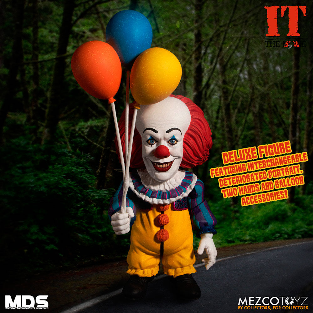 Imagen 10 de Figura Mds Deluxe Pennywise Stephen King It 1990 15Cm