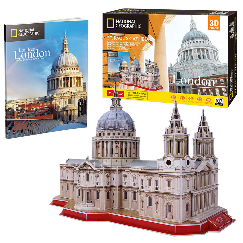 Imagen 6 - Puzzle 3D St. Pauls Cathedral National Geographic