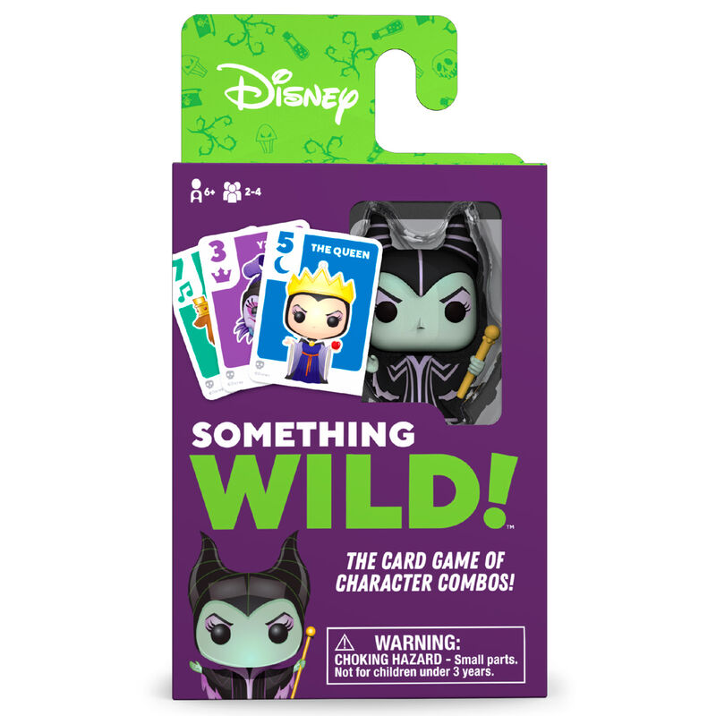 Imagen 2 de Juego Cartas Something Wild! Villanas Disney Aleman / Español / Italiano