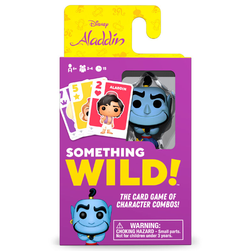 Imagen 2 de Juego Cartas Something Wild! Aladdin Disney Aleman / Español / Italiano