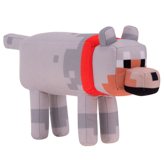 Imagen de Peluche Lobo Minecraft 29Cm parte de nuestra colección en Espadas y más, sitio oficial.