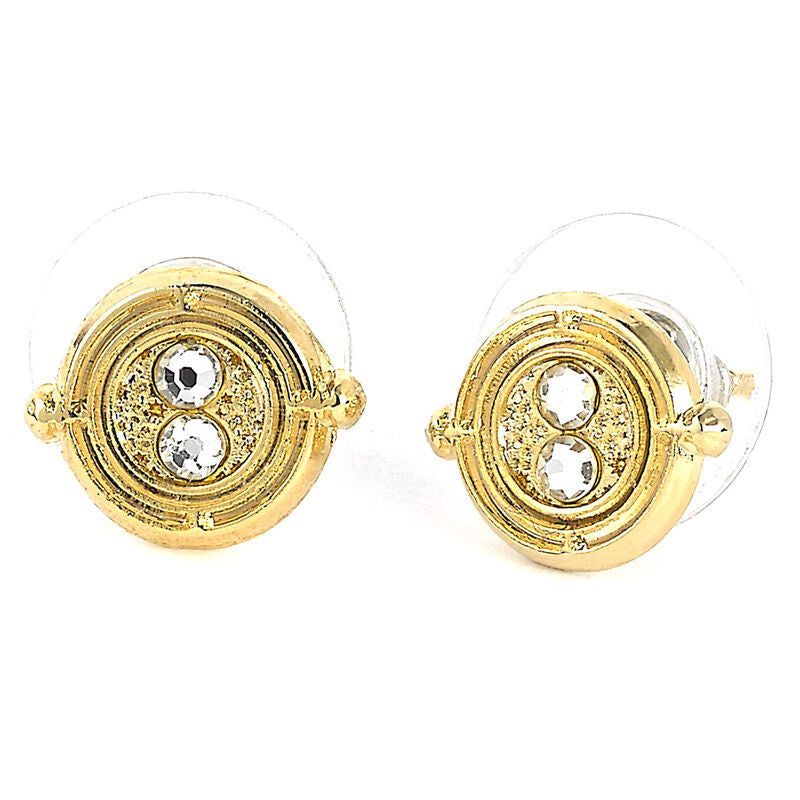 Imagen 3 - Pendientes Time Turner Gold Harry Potter