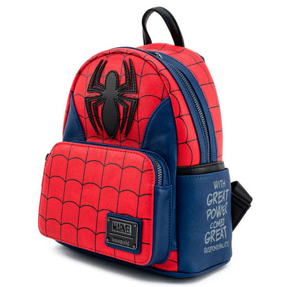 Imagen de Mochila Spiderman Marvel Loungefly 26Cm parte de nuestra colección en Espadas y más, sitio oficial.