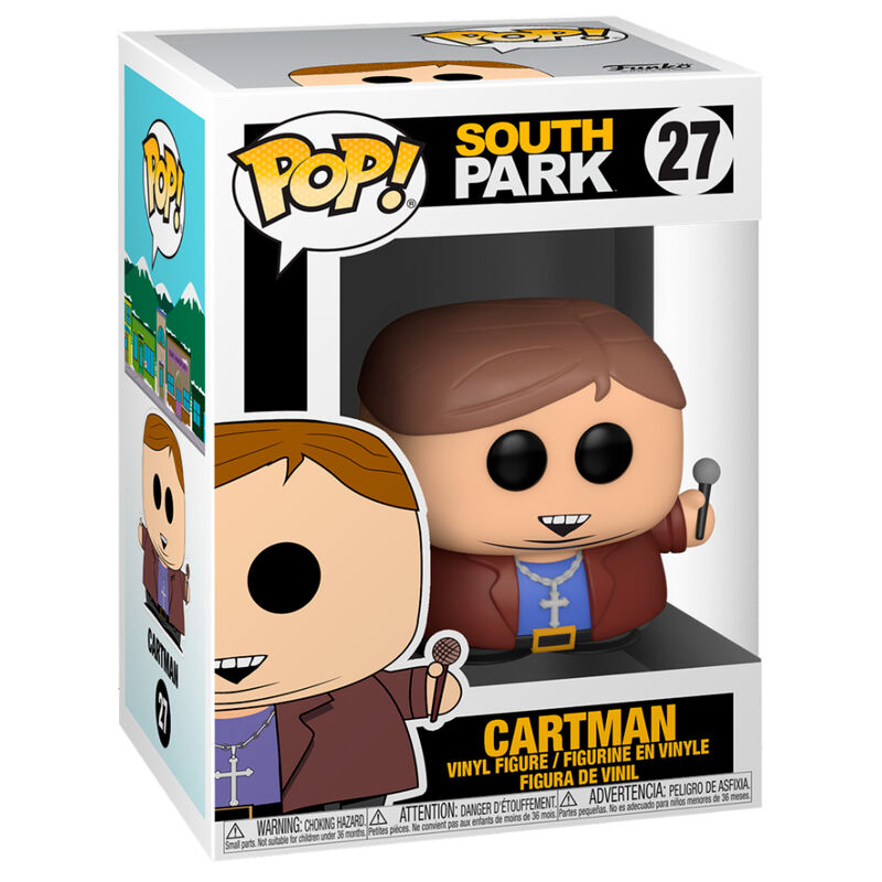 Imagen de Figura Pop South Park Faith +1 Cartman parte de nuestra colección en Espadas y más, sitio oficial.