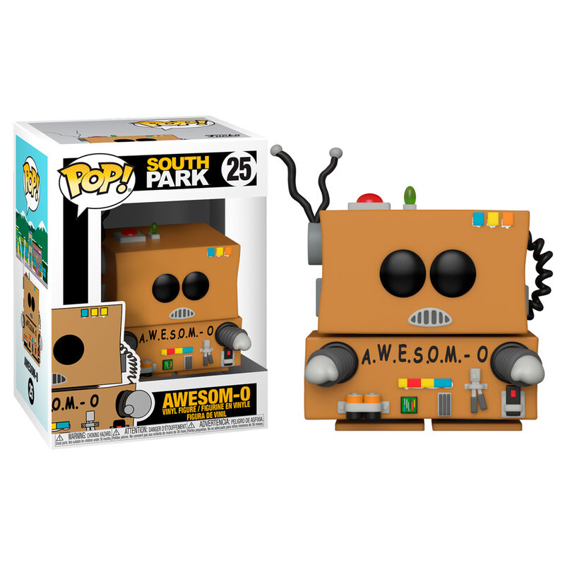 Imagen de Figura Pop South Park Awesom-o parte de nuestra colección en Espadas y más, sitio oficial.