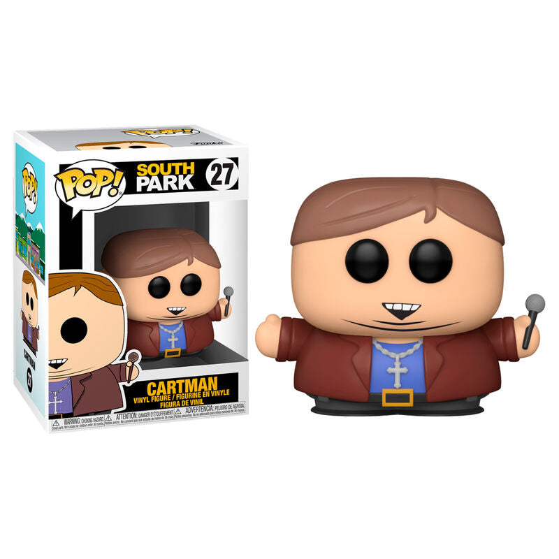 Imagen de Figura Pop South Park Faith +1 Cartman parte de nuestra colección en Espadas y más, sitio oficial.