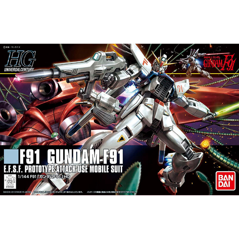 Imagen 2 de Figura Model Kit F91 Gundam F91 Mobile Suit Gundam 13Cm