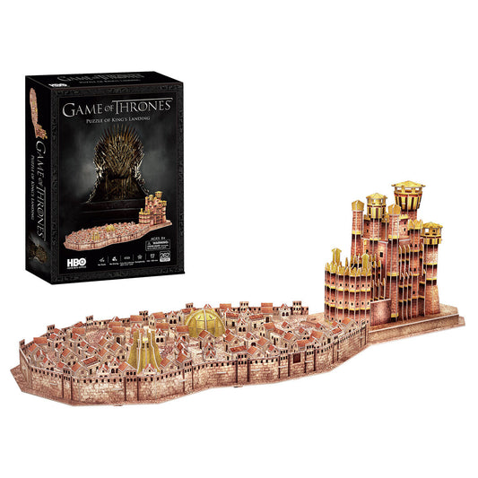 Imagen 1 - Puzzle 3D Desembarco Del Rey Juego De Tronos