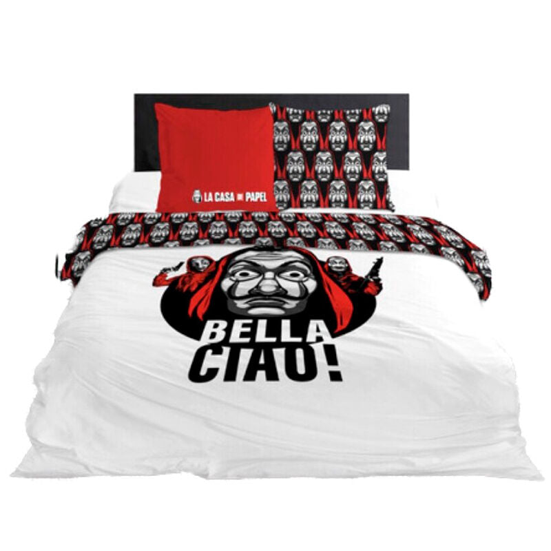 Imagen 1 - Funda Nordica La Casa De Papel Algodon Cama 135Cm