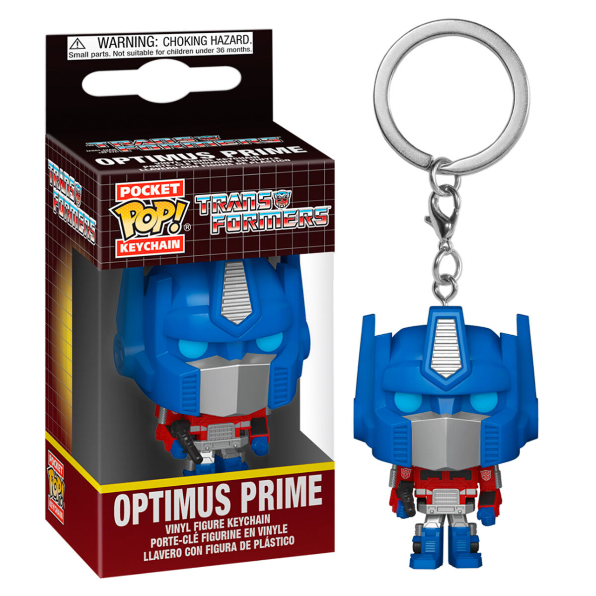 Imagen 1 - Llavero Pocket Pop Transformers Optimus Prime