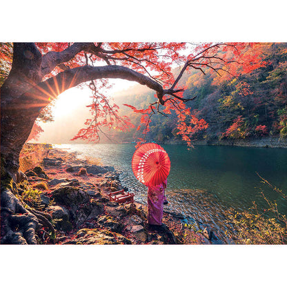 Imagen 1 de Puzzle Amanecer En El Rio Karsura Japon 1000Pzs