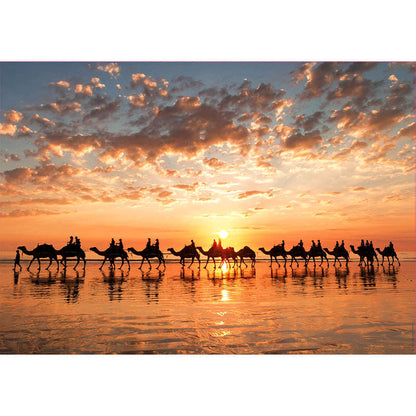 Imagen 1 de Puzzle Atardecer Dorado En Cable Beach Australia 1000Pzs