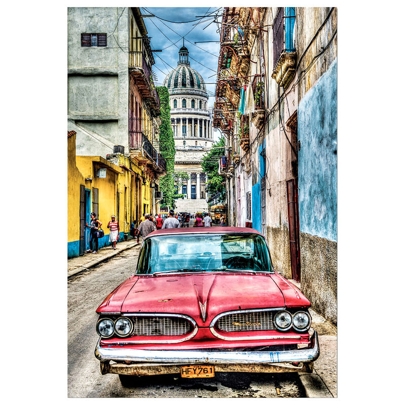 Imagen 1 de Puzzle Coche En La Habana 1000Pzs