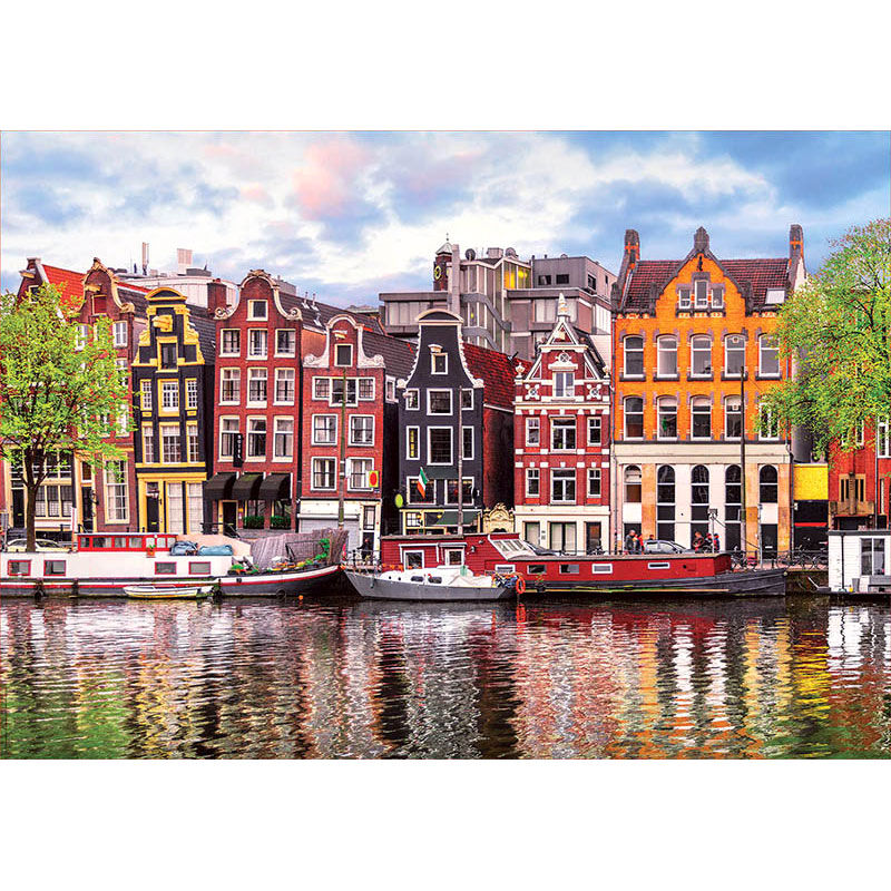 Imagen 1 de Puzzle Casas Danzantes Amsterdam 1000Pzs