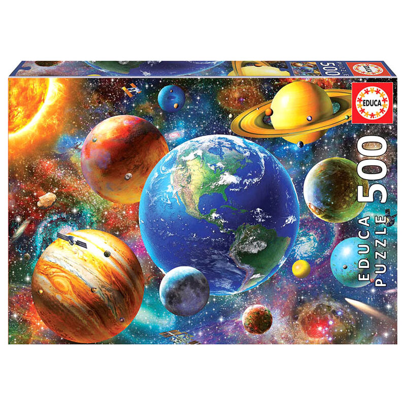 Imagen 2 de Puzzle Sistema Solar 500Pzs