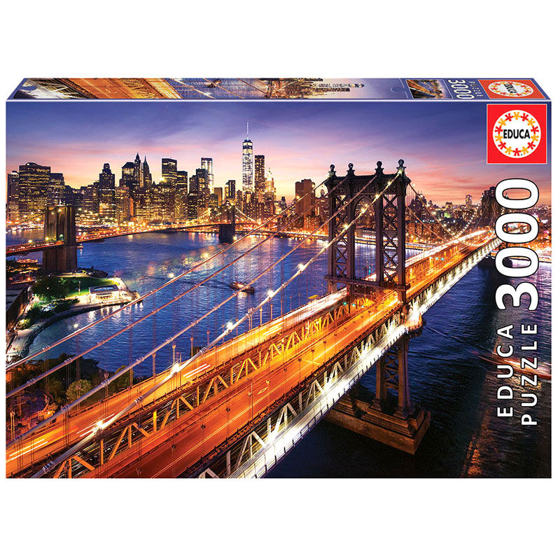 Imagen 2 de Puzzle Manhattan Al Atardecer 3000Pzs