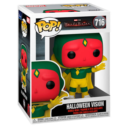 Imagen 2 de Figura Pop Marvel Wandavision Vision Halloween