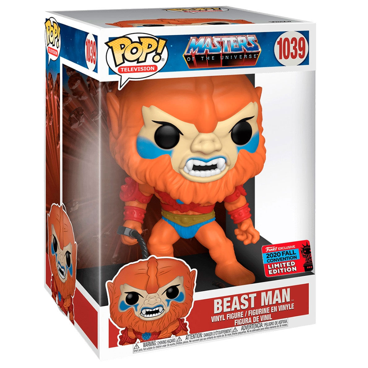 Imagen 2 de Figura Pop Masters Of The Universe Beast Man Exclusive 25Cm