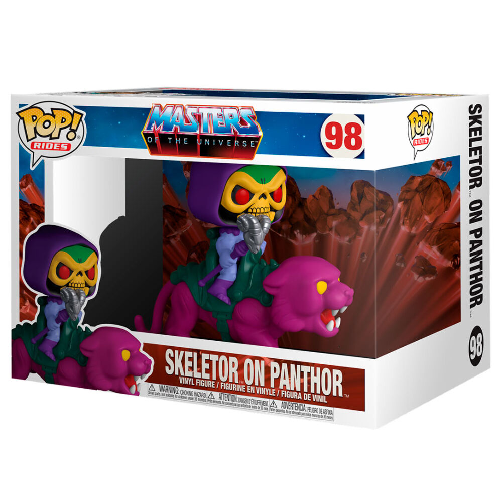 Imagen 2 de Figura Pop Masters Of The Universe Skeletor On Panthor