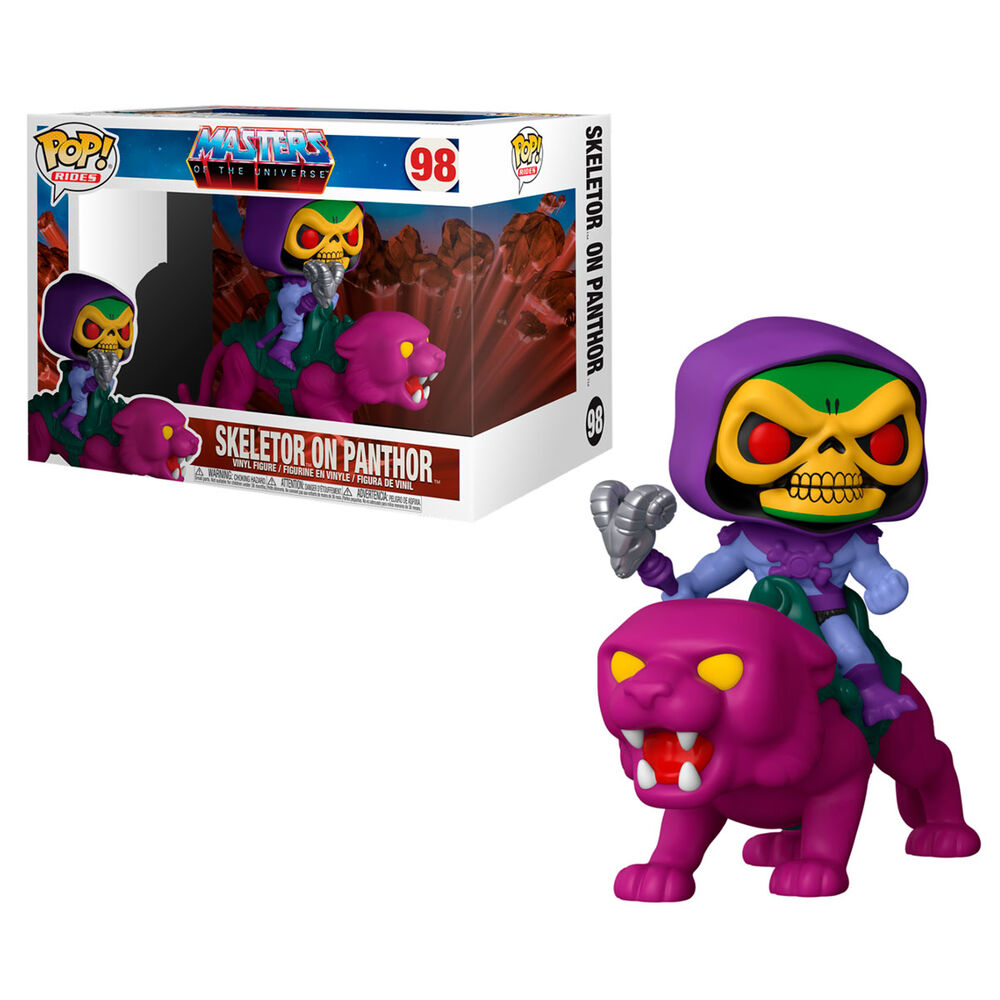 Imagen 1 de Figura Pop Masters Of The Universe Skeletor On Panthor