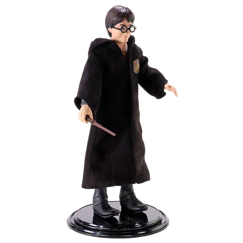 Imagen 2 de Figura Maleable Bendyfigs Harry Con Varita Harry Potter 19Cm