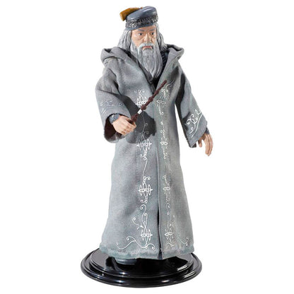 Imagen 2 de Figura Maleable Bendyfigs Dumbledore Con Varita Harry Potter 19Cm