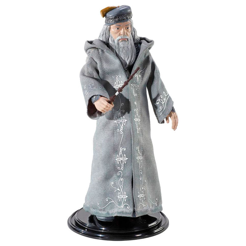 Imagen 2 de Figura Maleable Bendyfigs Dumbledore Con Varita Harry Potter 19Cm