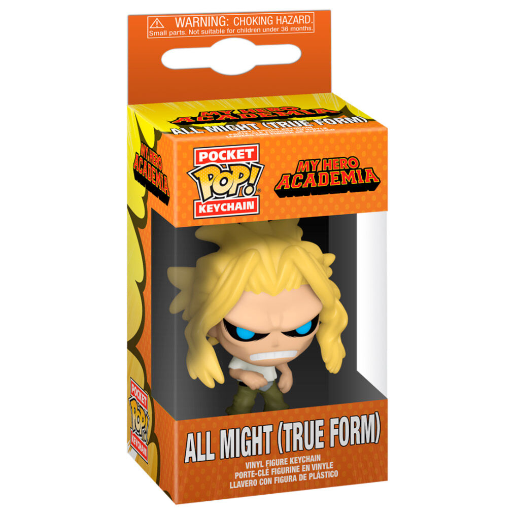 Imagen 3 de Llavero Pocket Pop My Hero Academia All Might Weakened State