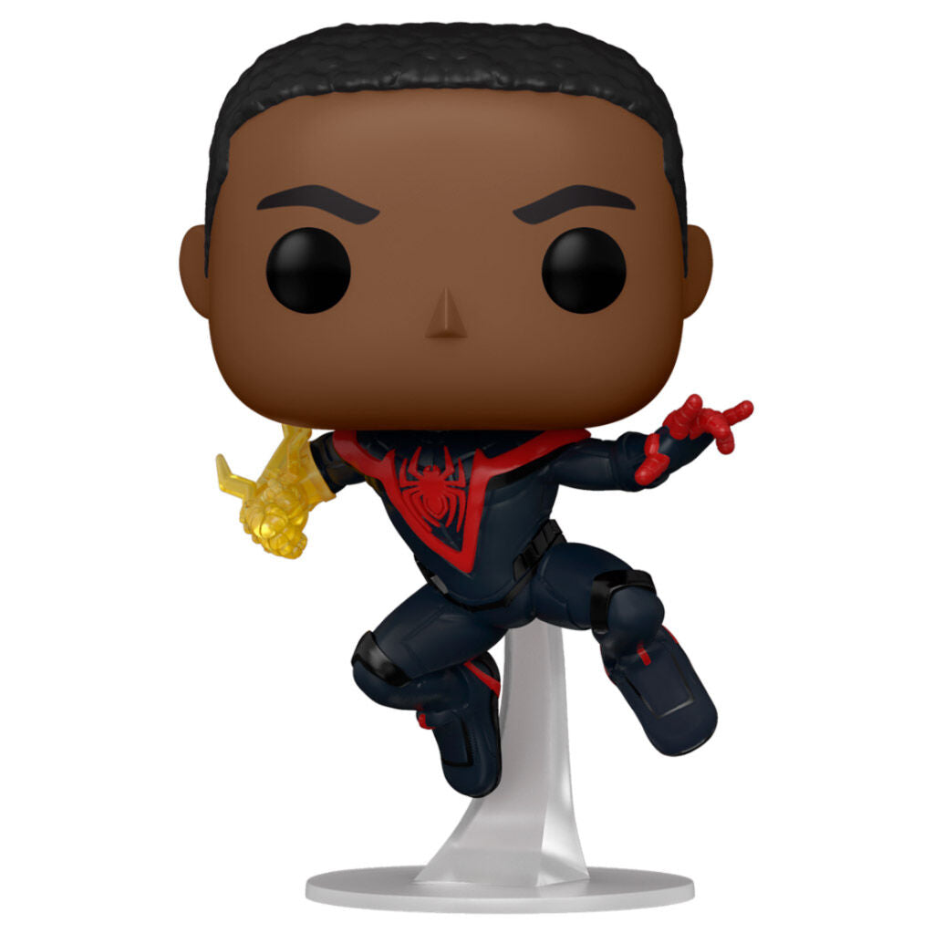 Imagen 1 de Figura Pop Spiderman Miles Morales Classic Suit Chase