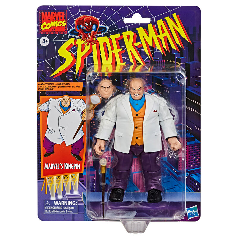 Imagen 2 - Figura Kingpin Spider-man Vintage Marvel Comics 15Cm