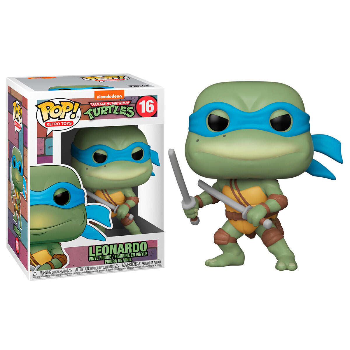 Imagen 1 - Figura Pop Las Tortugas Ninja Leonardo