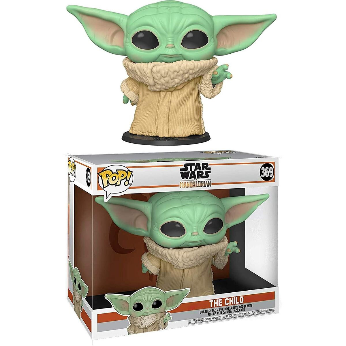 Imagen 5 de Figura Pop Star Wars Mandalorian Yoda The Child 25Cm