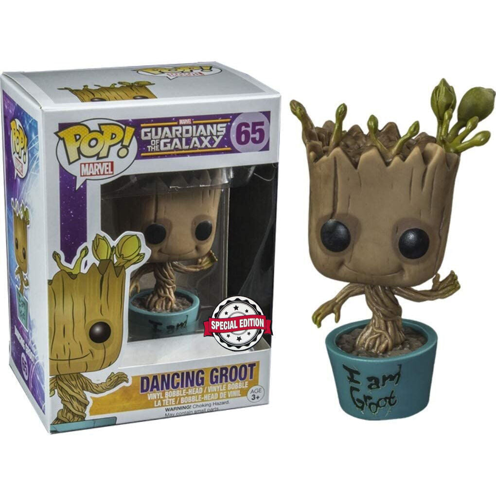 Imagen 1 de Figura Pop Marvel Guardians Of The Galaxy Dancing I Am Groot Exclusive