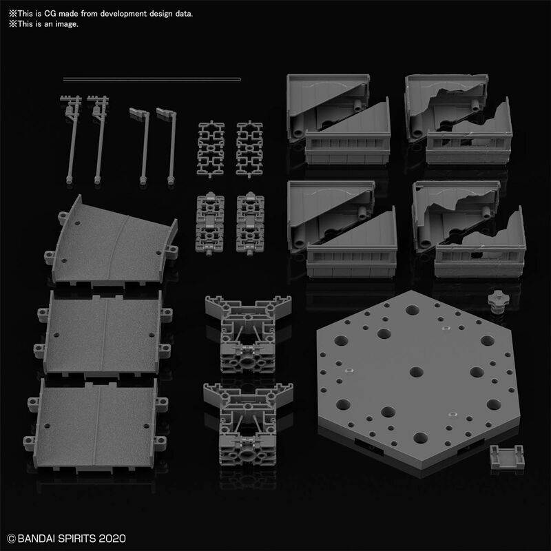 Imagen 4 - Model Kit Customize Scene Base City Area Ver.